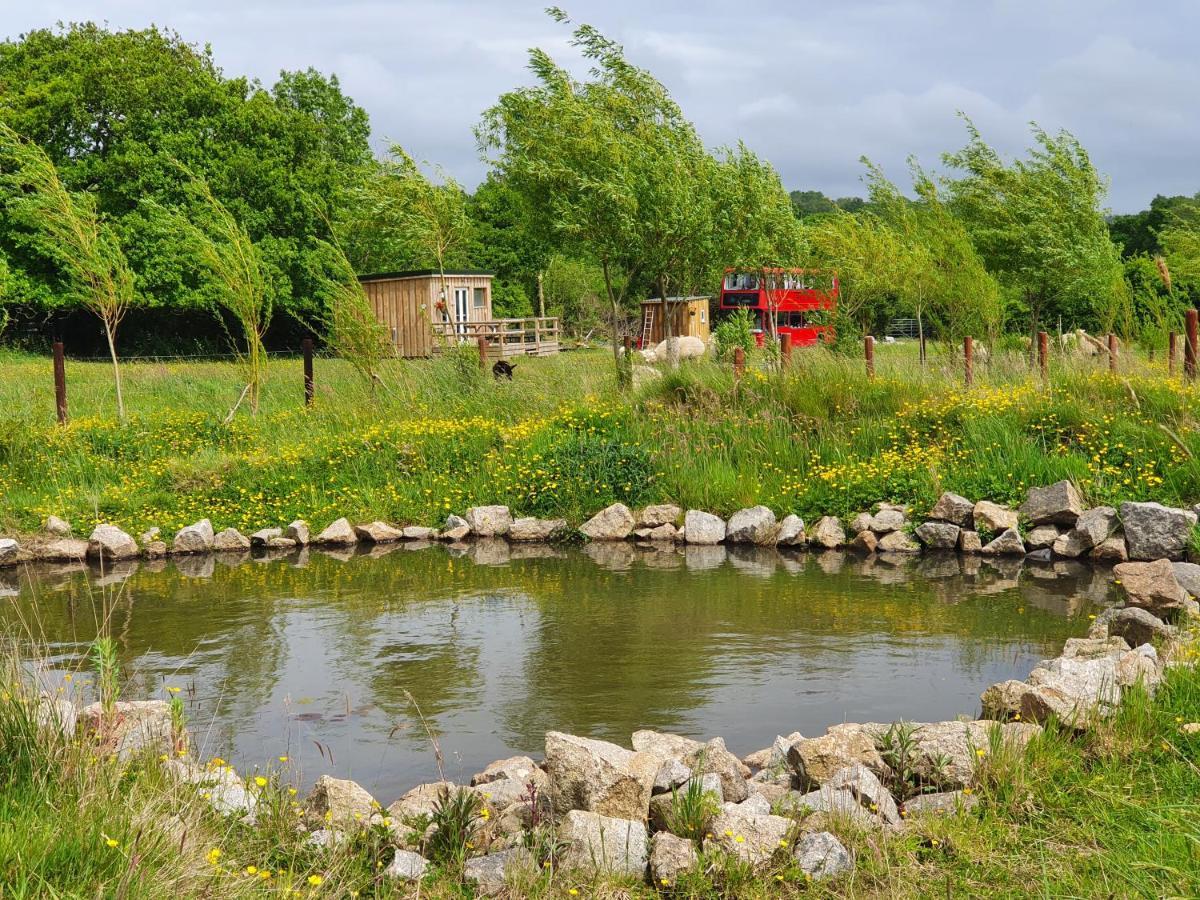 Dartmoor Reach Alpaca Farm Heated Cabins 5 Mins Drive To Dartmoor Bovey Tracey Exterior photo